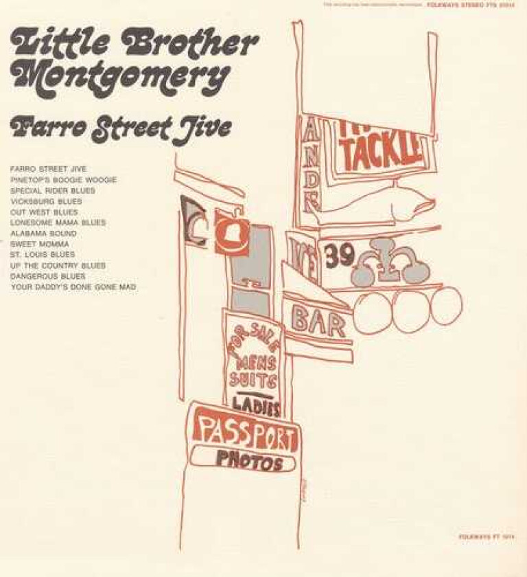 Little Brother Montgomery Farro Street Jive CD