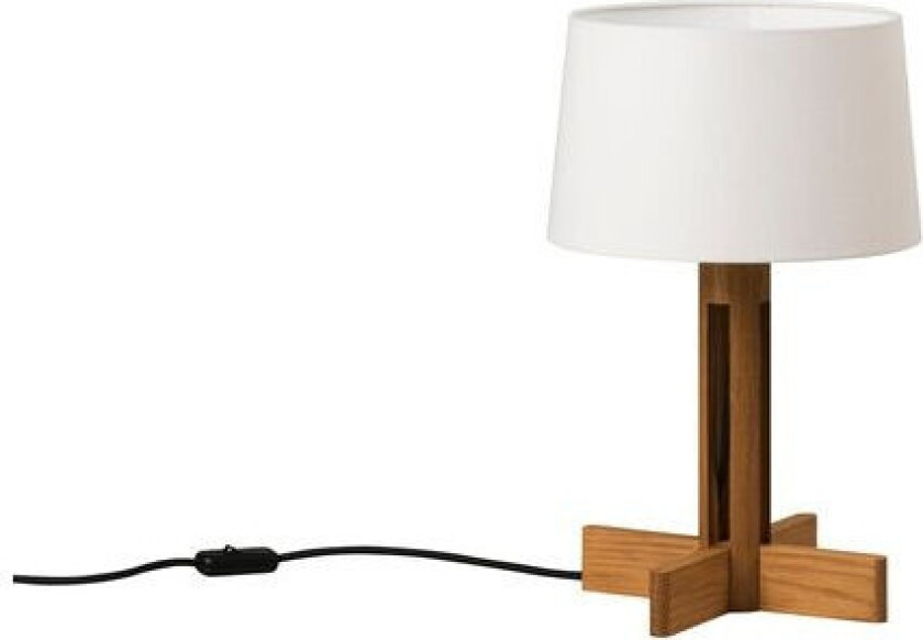 - FAD Menor Bordlampe Hvit/Eik