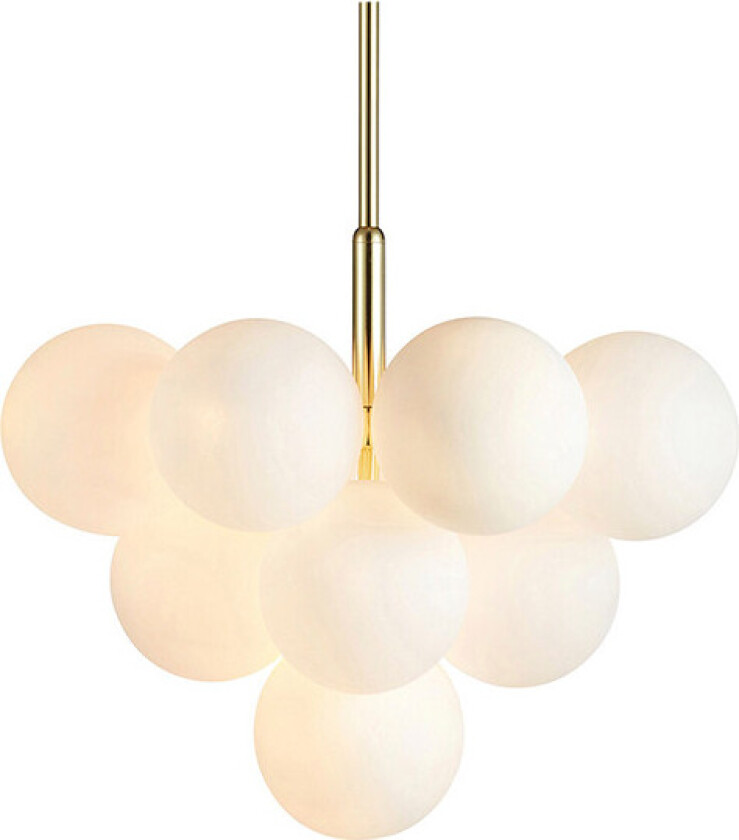 - Merlot 13 Pendel Brass/White