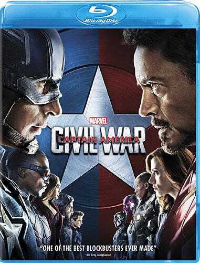 Captain America: Civil War Bluray