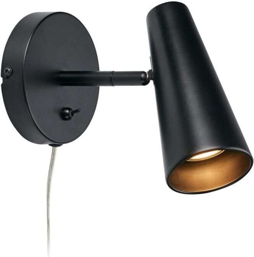 - Crest 1 Vegglampe Black