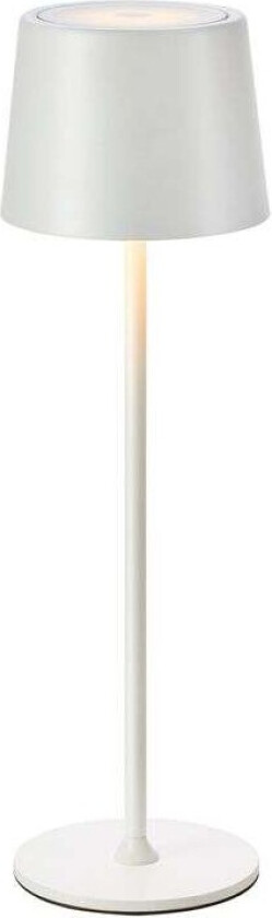 - Fiore Portable Bordlampe IP44 Matt White