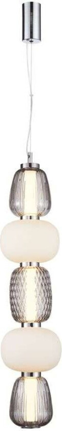 - Pearl 5 Pendel Grey/Opal/Chrome