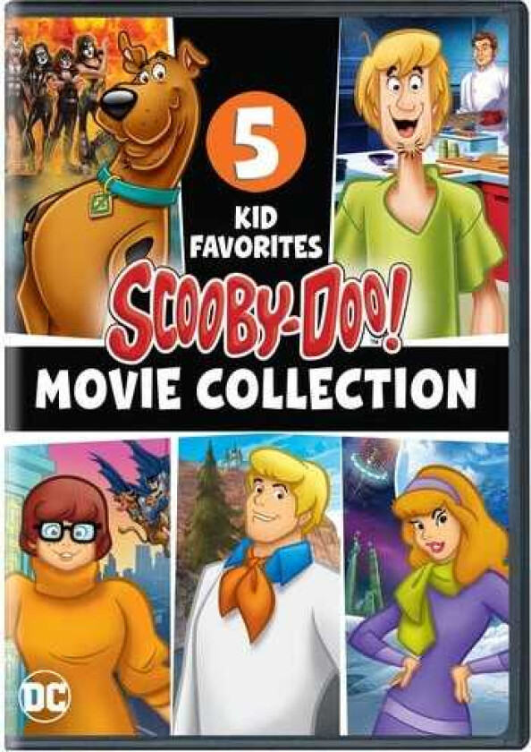 5 Kid Favorites: ScoobyDoo Films DVD