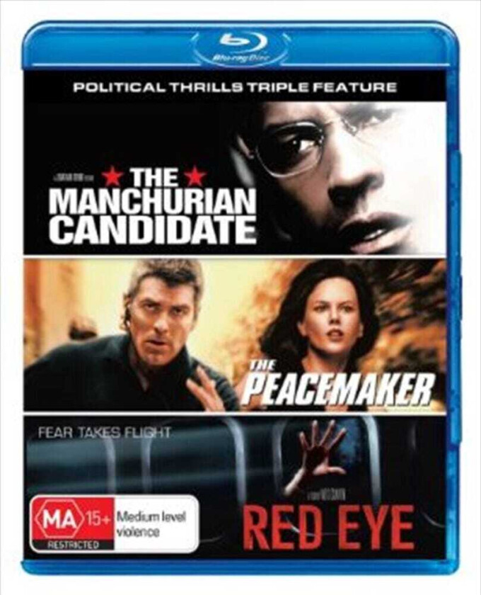 Political Thrills Triple Feature ( Manchurian ) Bluray