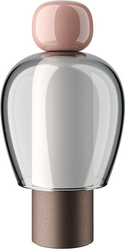 - Easy Peasy ToGo Bordlampe Flamingo Pink/Grey/Bronze