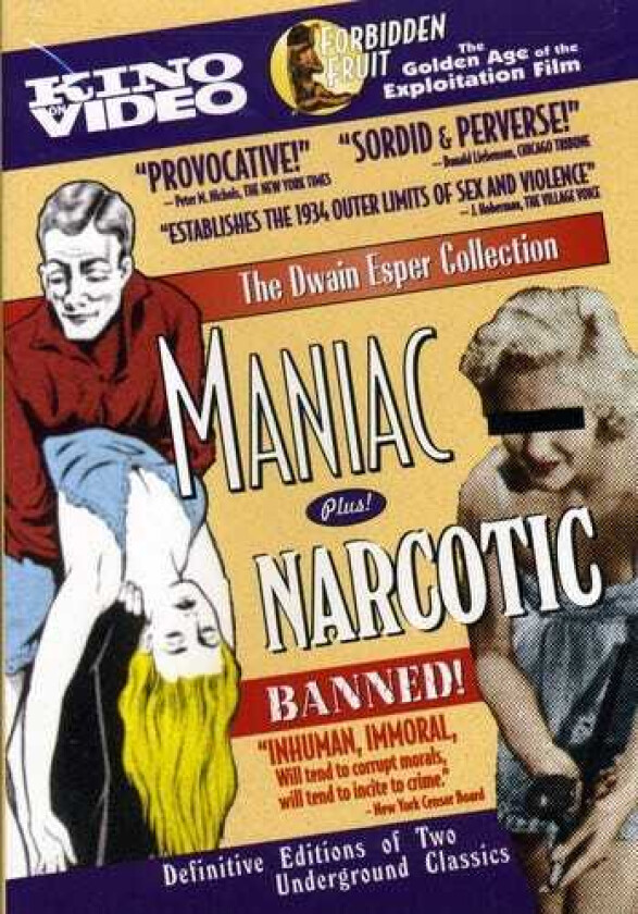 Maniac & Narcotic DVD