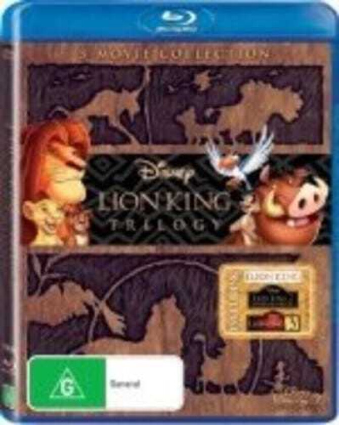 Lion King Trilogy Bluray