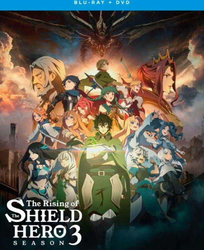 Rising Of The Shield Hero Sesong 3 Bluray