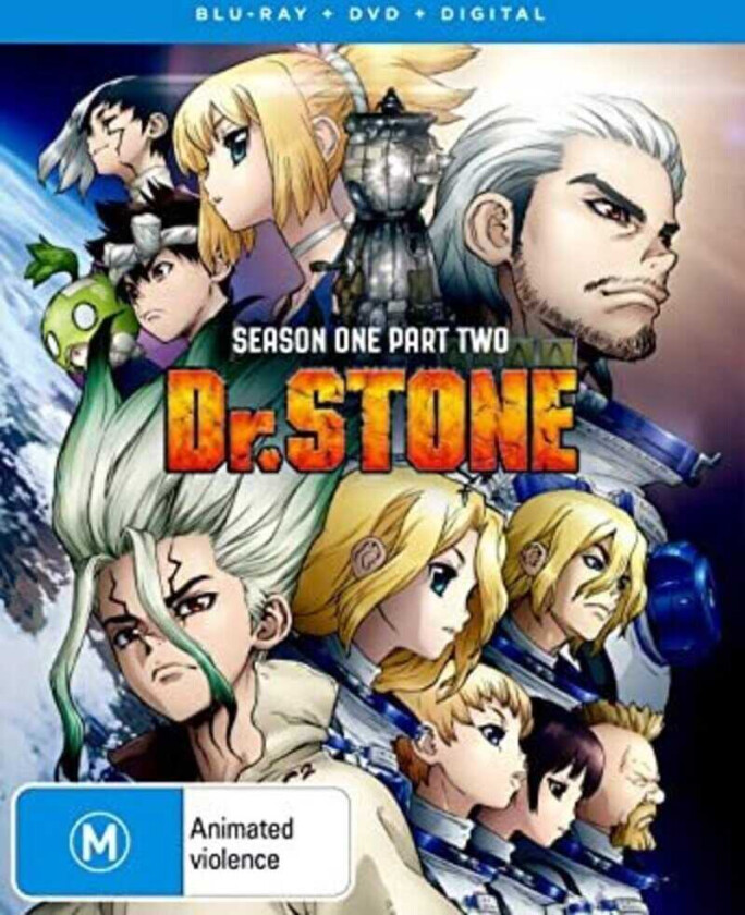 Dr Stone: Season One Part Two Bluray