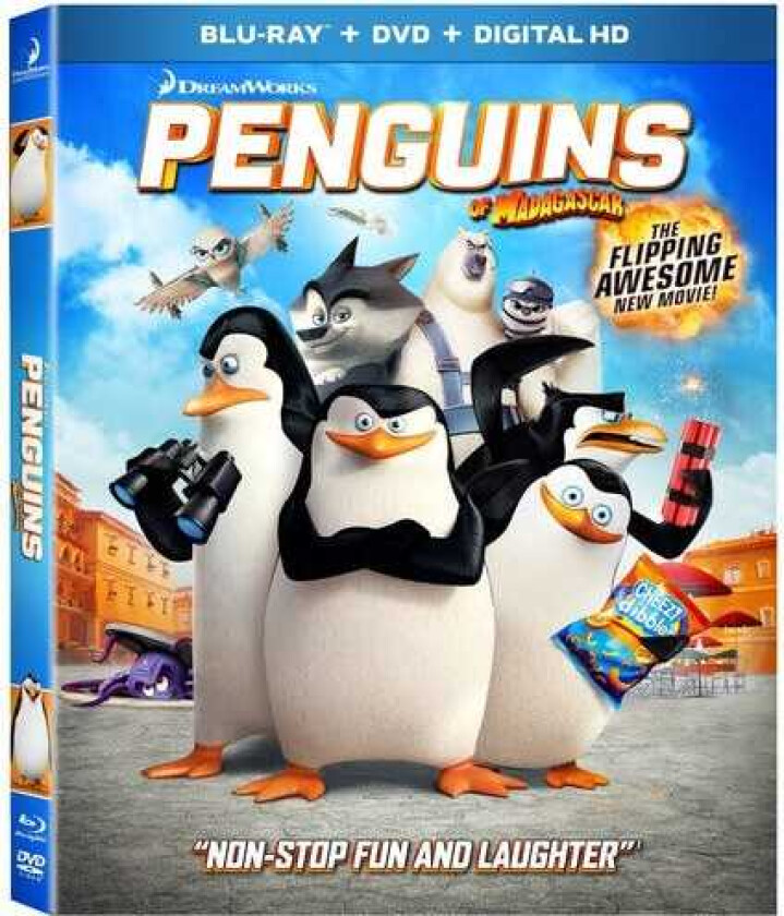 Penguins Of Madagascar Bluray