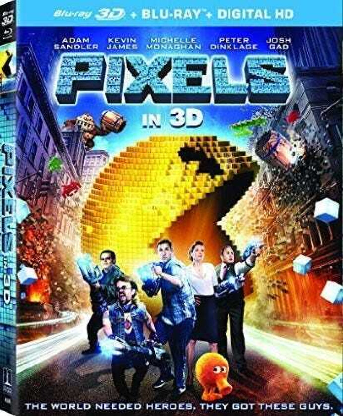 Pixels Bluray
