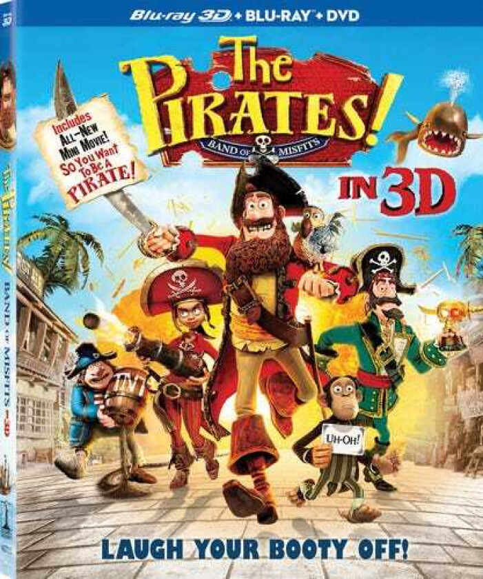 Pirates Band Of Misfits Bluray