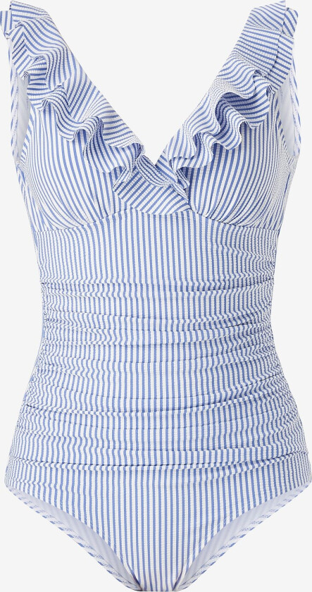 Sofia Badedrakt med shapingeffekt - Blå