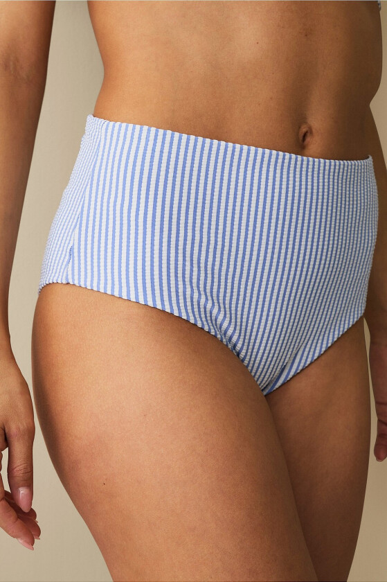 Skylar Tai High Bikinitruse - Blå