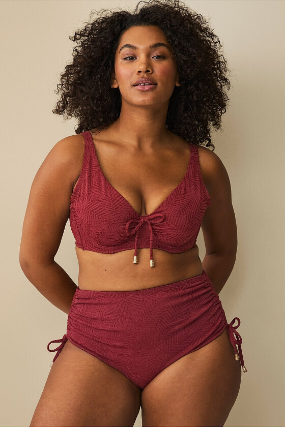 Maxi Bikini Rosa - Rød