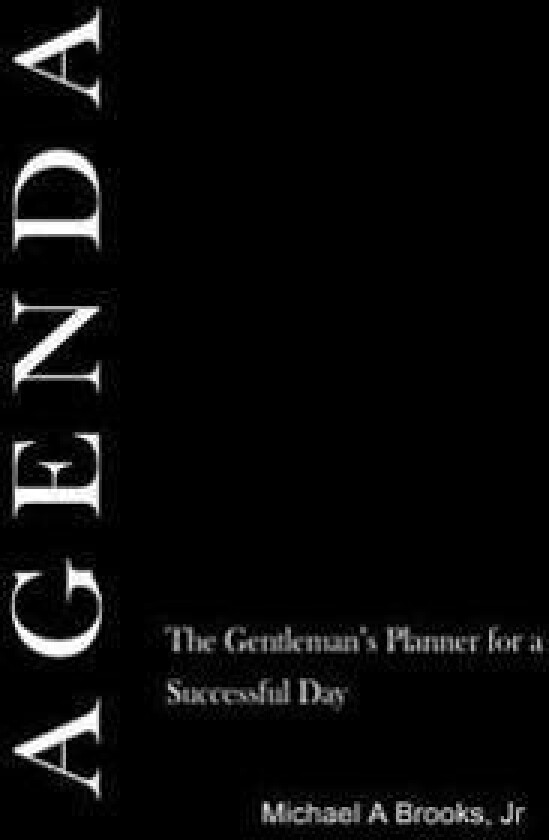 Agenda: the Gentlemen's Planner for a Successful Day (Black)