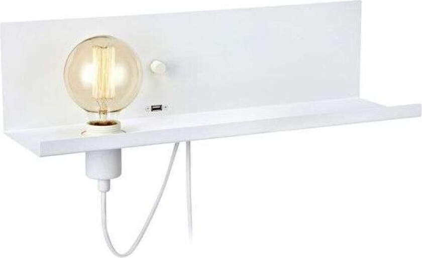 - Multi Vegglampe Sandy White