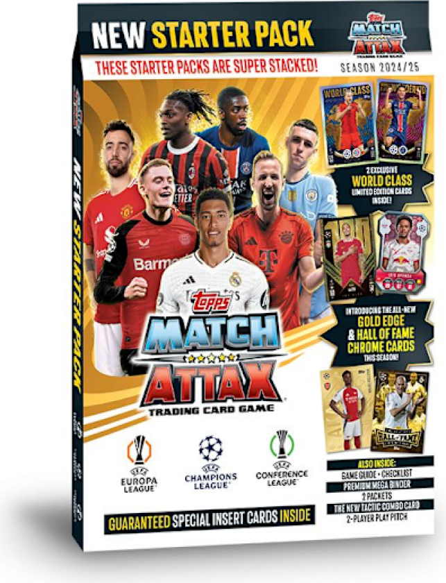 Fotballkort + Samlemappe - 2024-25 Topps Match Attax