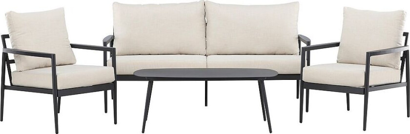 Taromina Loungesett, Svart