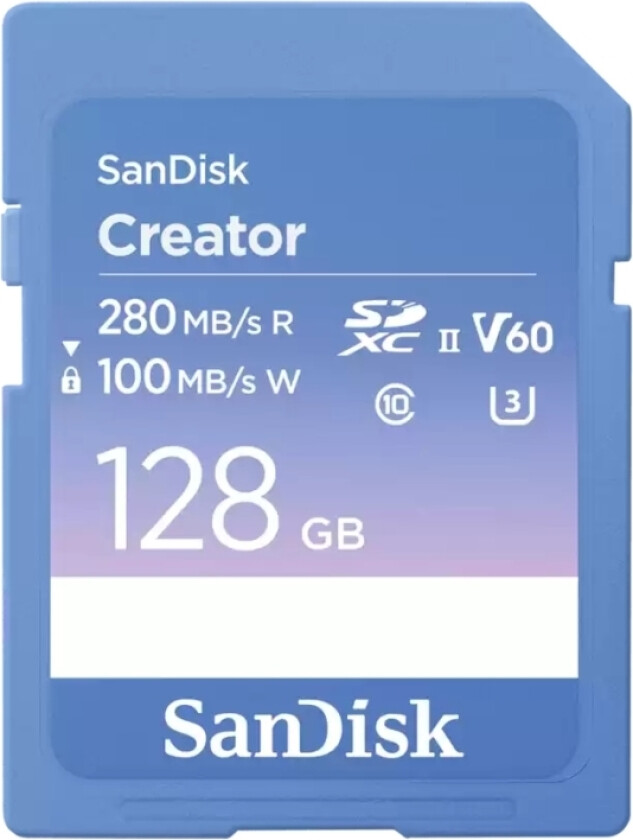 Sandisk Creator Sd-Uhs-Ii Karte 128Gb