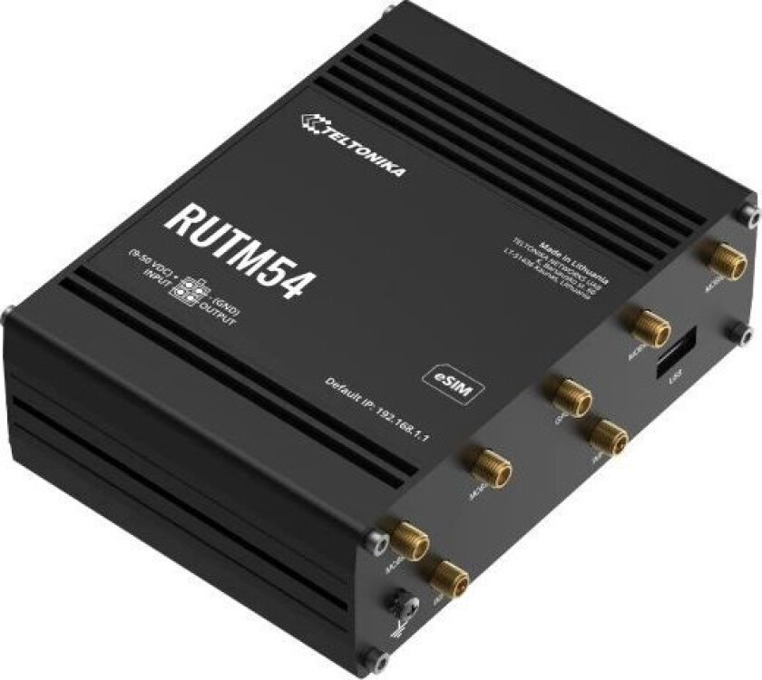 Networks Rutm54 Dual Sim And Esim 5G Ultra Router Telit Version