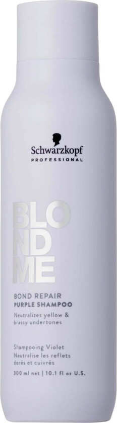 BLONDME Bond Repair Purple Shampoo - 300 ml