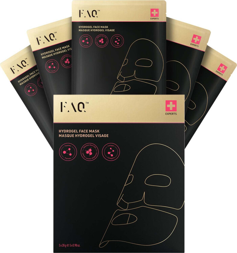 FAQ™ Glass Skin Collagen Face Mask 5 pcs