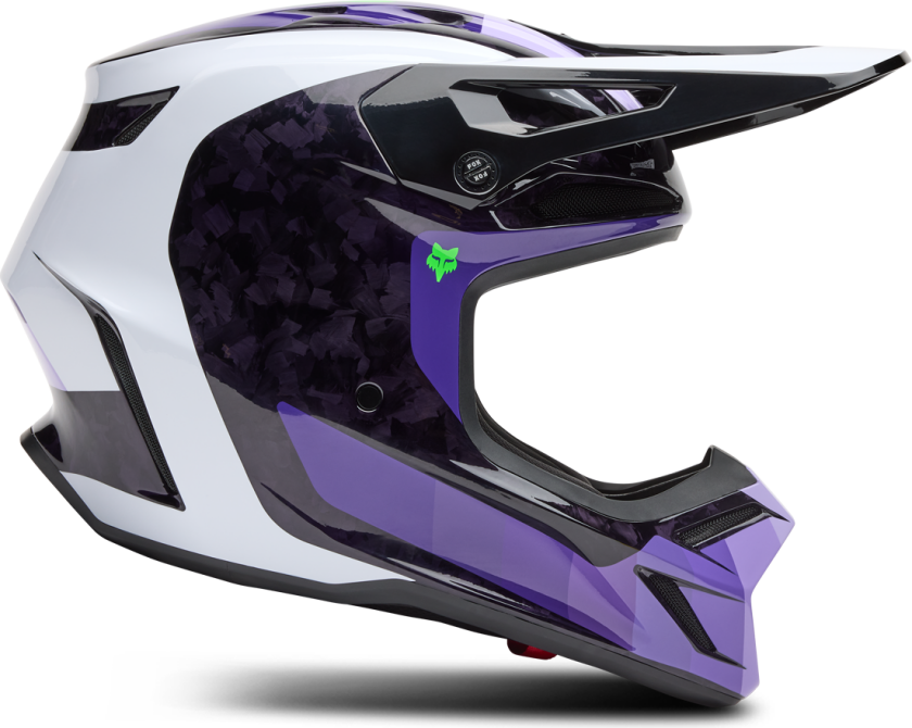 Crosshjelm V3 RS Grid Svart-Lilla