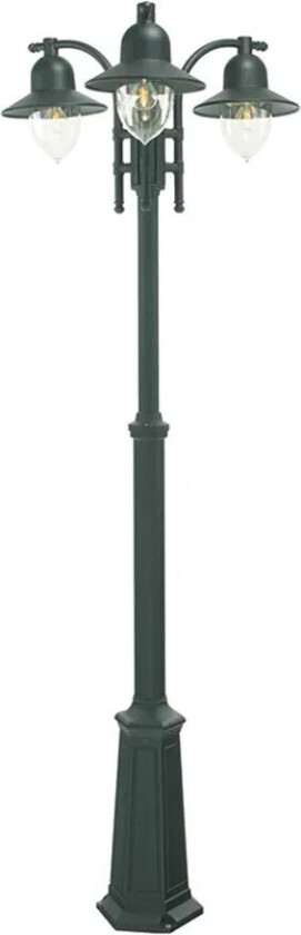 - Como 3 Utendørs Parkstolpe Svart