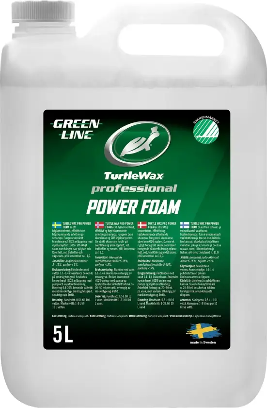 TW PRO GREENLINE POWER FOAM 5L