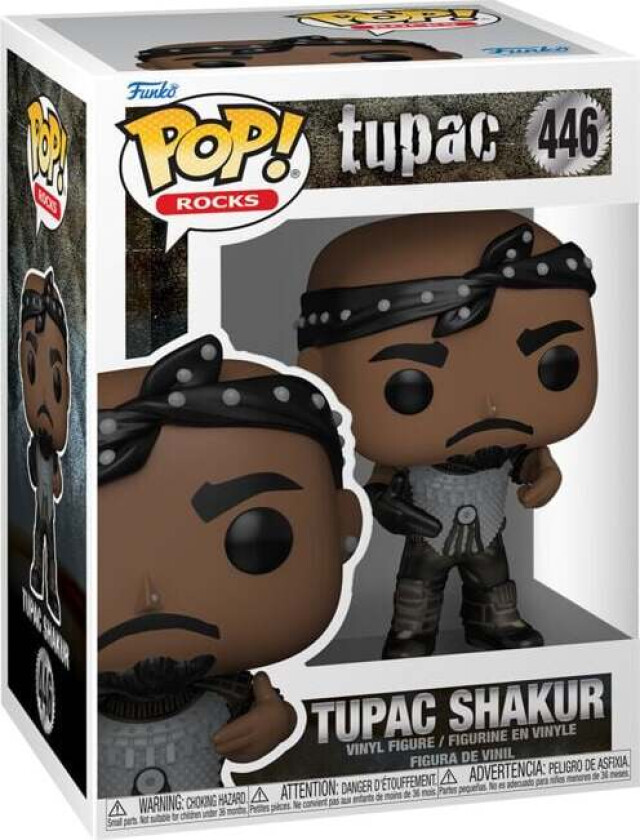 Tupac Rocks! (California Love) Vinyl Figur 446 - Funko Pop! - Funko Shop Europe