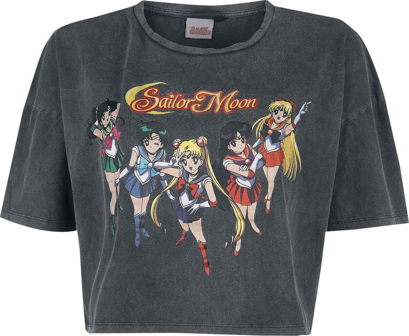 Anime T-skjorte - Gruppe - XS til 3XL - Damer - svart