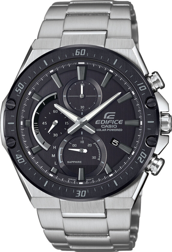 Herreklokke EFS-S560DB-1AVUEF Edifice Sort/Stål Ø45.4 mm