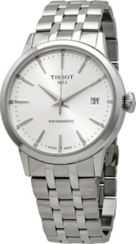 Herreklokke T129.407.11.031.00 T-Classic Sølvfarget/Stål