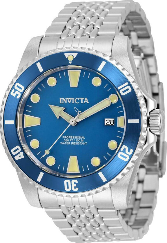 Herreklokke 33503 Pro Diver Blå/Stål Ø44 mm
