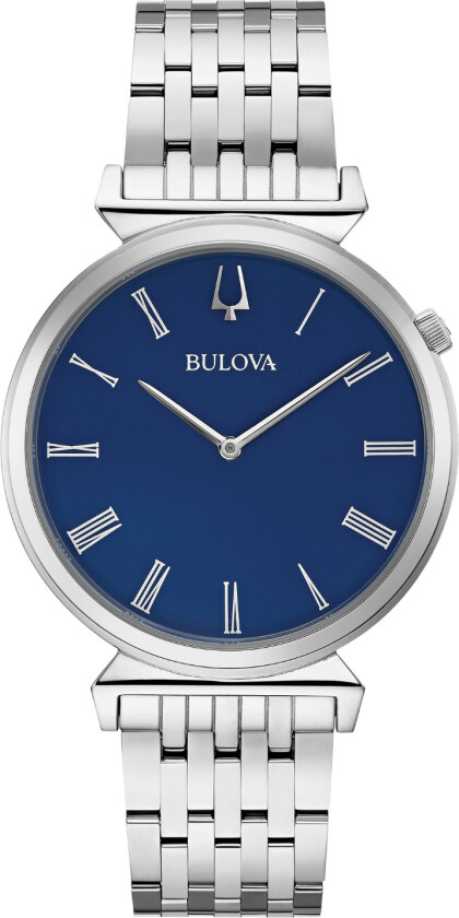 Herreklokke 96A233 Classic Blå/Stål Ø38 mm