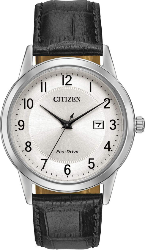Herreklokke AW1231-07A Dress Hvit/Lær Ø43 mm