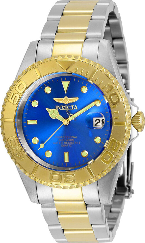 Herreklokke 29942 Pro Diver Blå/Gulltonet stål Ø37.5 mm