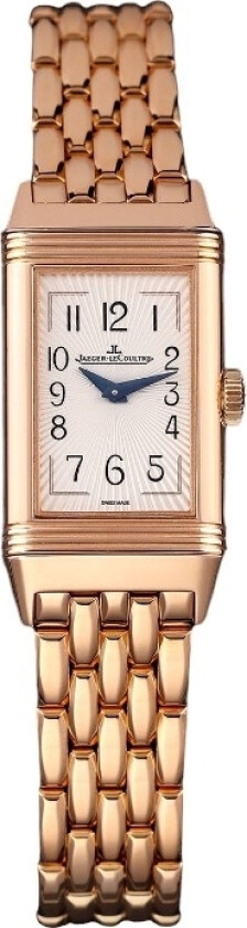 Dameklokke 3352120 Reverso Sølvfarget/18 karat