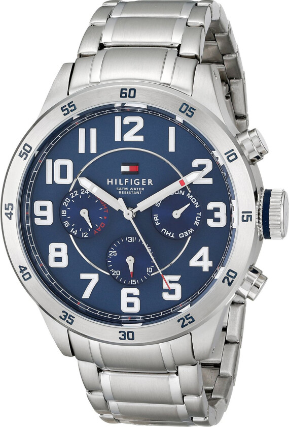 Herreklokke 1791053 Trent Blå/Stål Ø46 mm