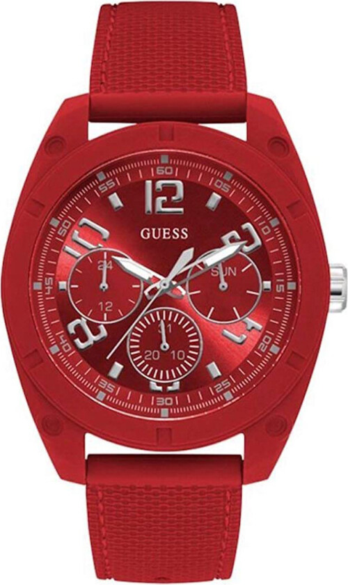 Herreklokke W1256G4 Rød/Gummi Ø46 mm