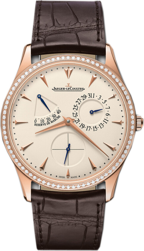 Herreklokke 1372501 Master Ultra Thin Beige/Lær