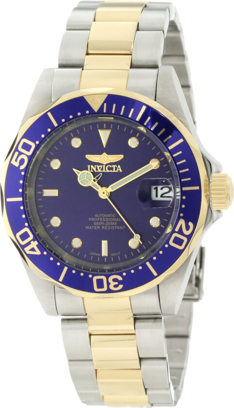 Herreklokke 8928 Pro Diver Mako Blå/Gulltonet stål Ø40 mm