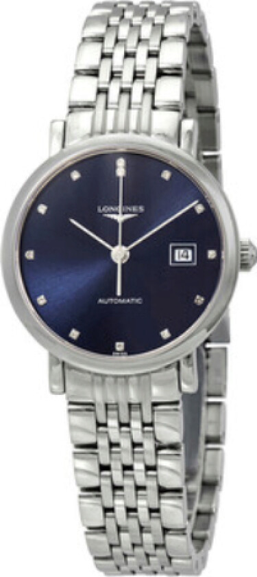 Dameklokke L4.310.4.97.6 Elegant Blå/Stål Ø29 mm