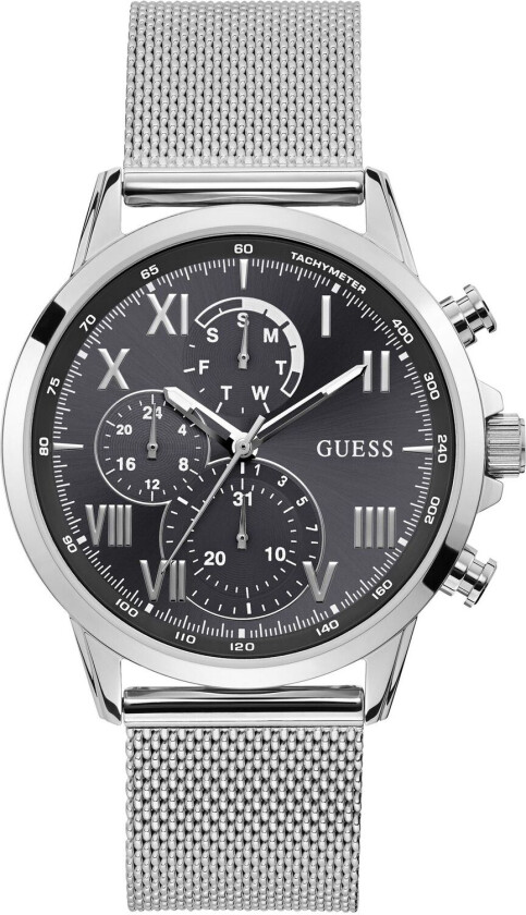 Herreklokke W1310G1 Grå/Stål Ø44 mm
