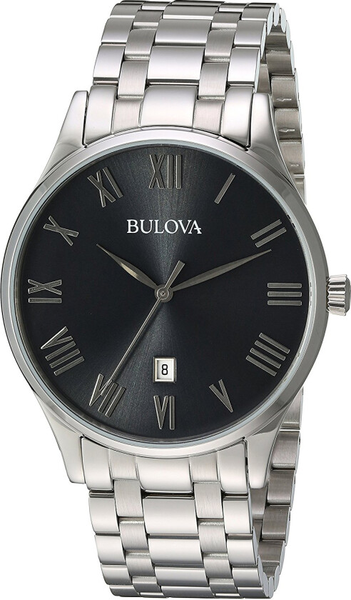 Herreklokke 96B261 Bracelet Grå/Stål Ø40 mm
