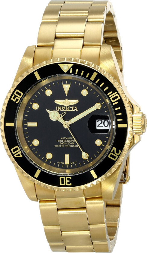 Herreklokke 8929OB Pro Diver Sort/Gulltonet stål Ø40 mm