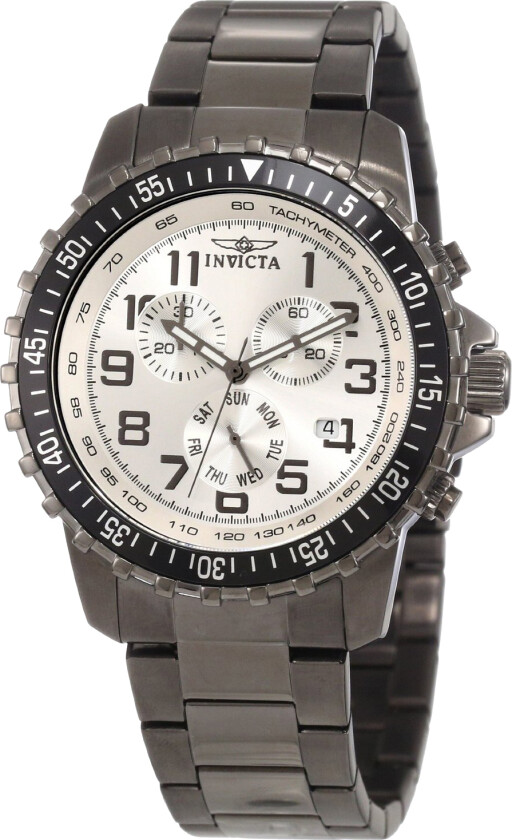 Herreklokke 11370 Specialty Sølvfarget/Stål Ø45 mm