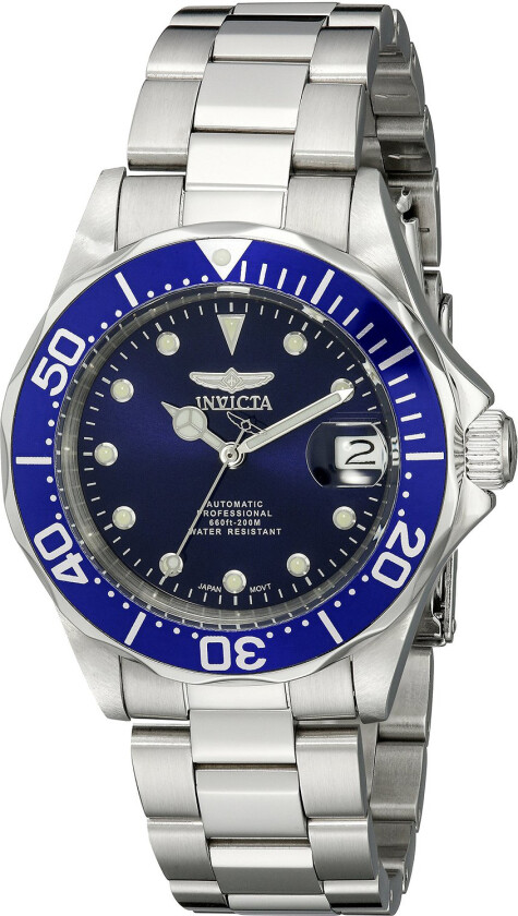 Herreklokke 17040 Pro Diver Blå/Stål Ø40 mm